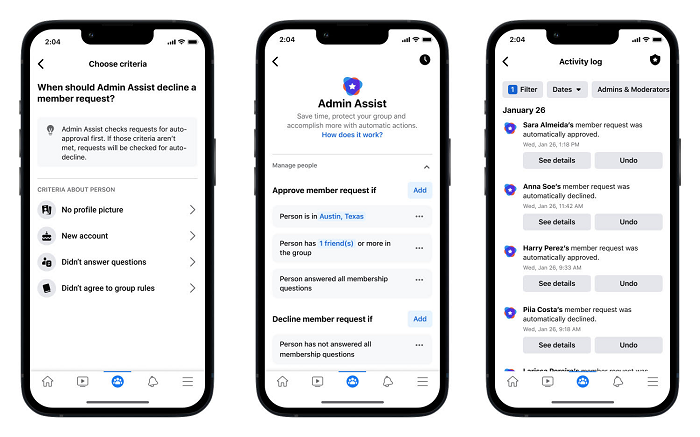 Facebook groups update