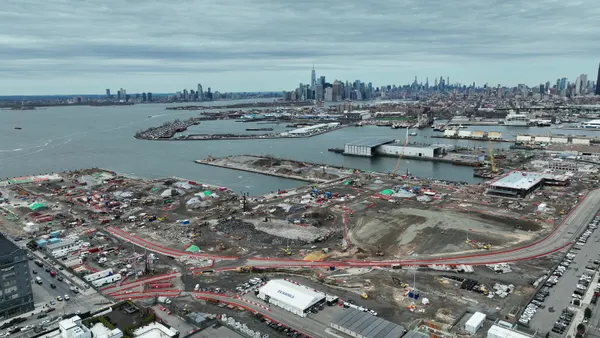 A view of the South Brooklyn Marine Terminal.