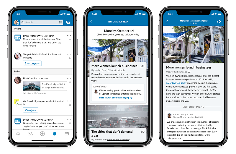 LinkedIn Daily Rundown