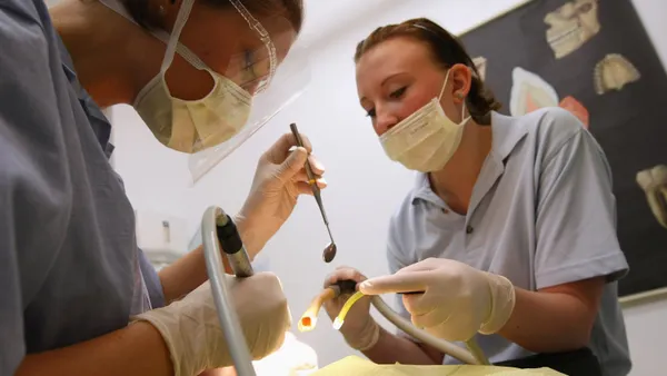 medical healthcare payments dentists Fiserv Rectangle Health