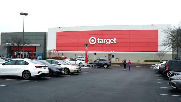 Exterior of Target store