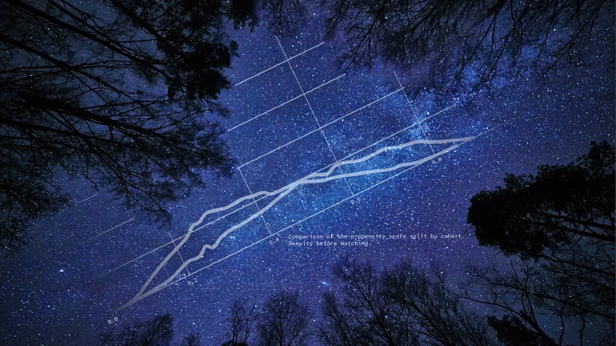 Night sky.