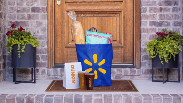 Walmart now delivers Dunkin'
