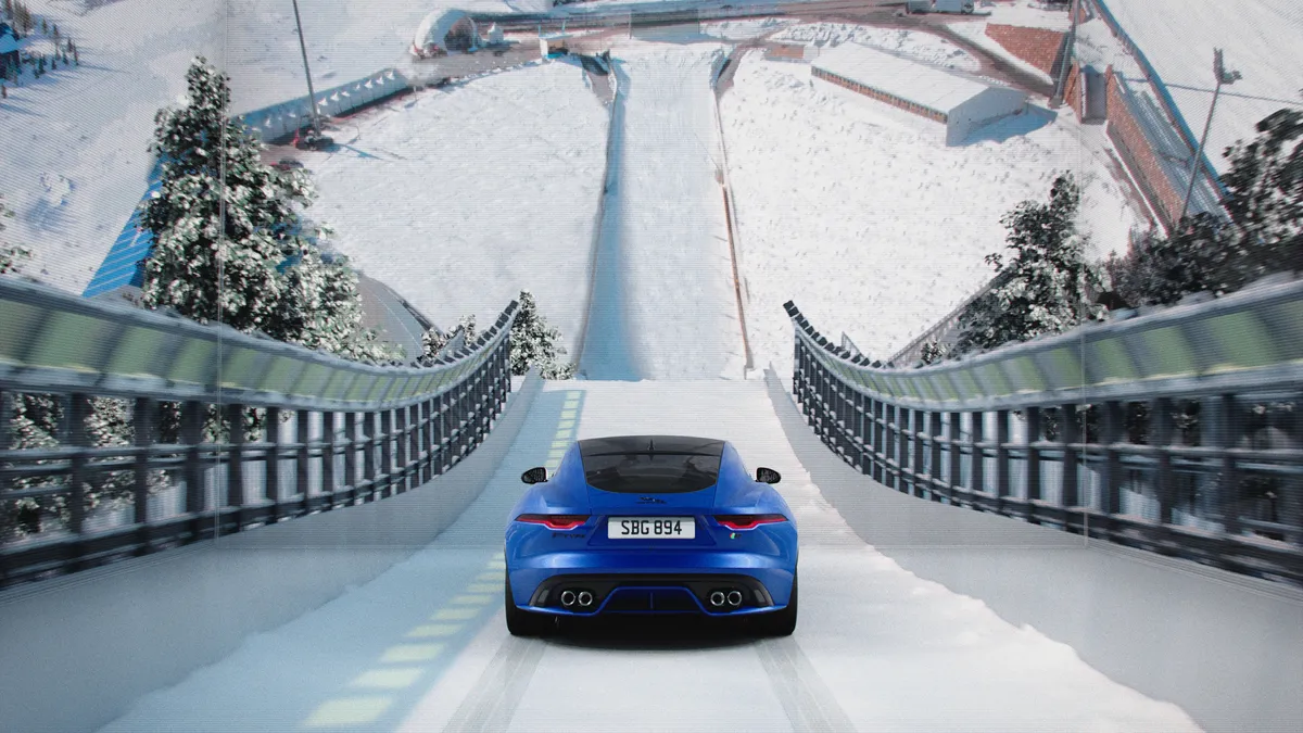 Jaguar launches live-action, CGI ads