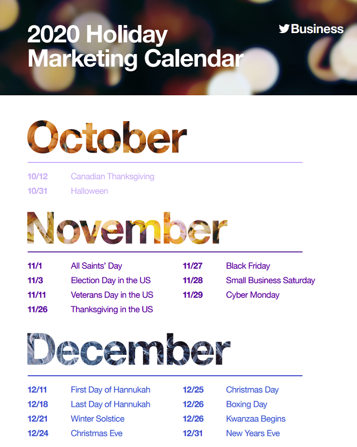Twitter Holiday Hub