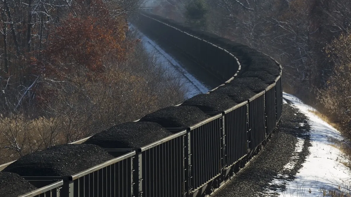 CSX coal train