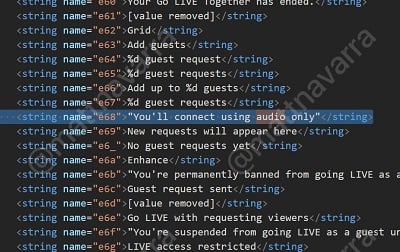 TikTok audio streams