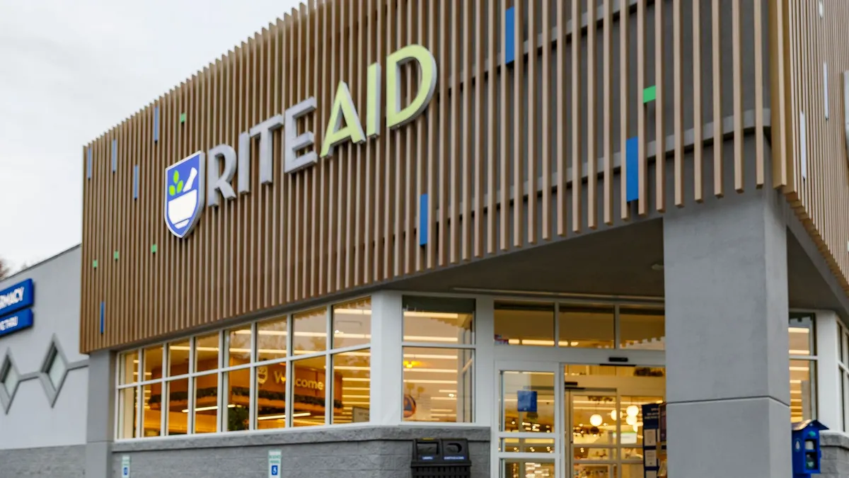 A Rite Aid store location.