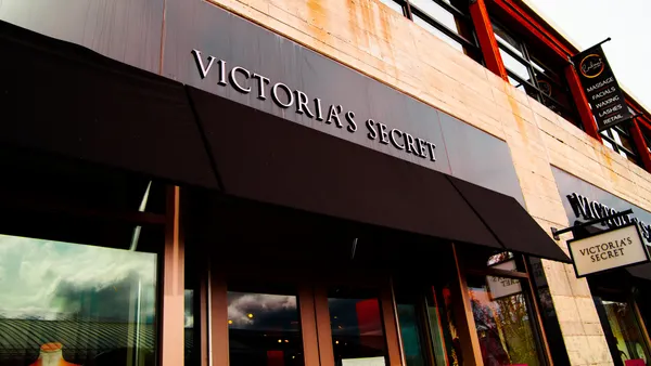 A black store banner reads "Victoria's Secret."