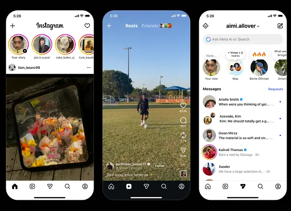 Instagram UI update