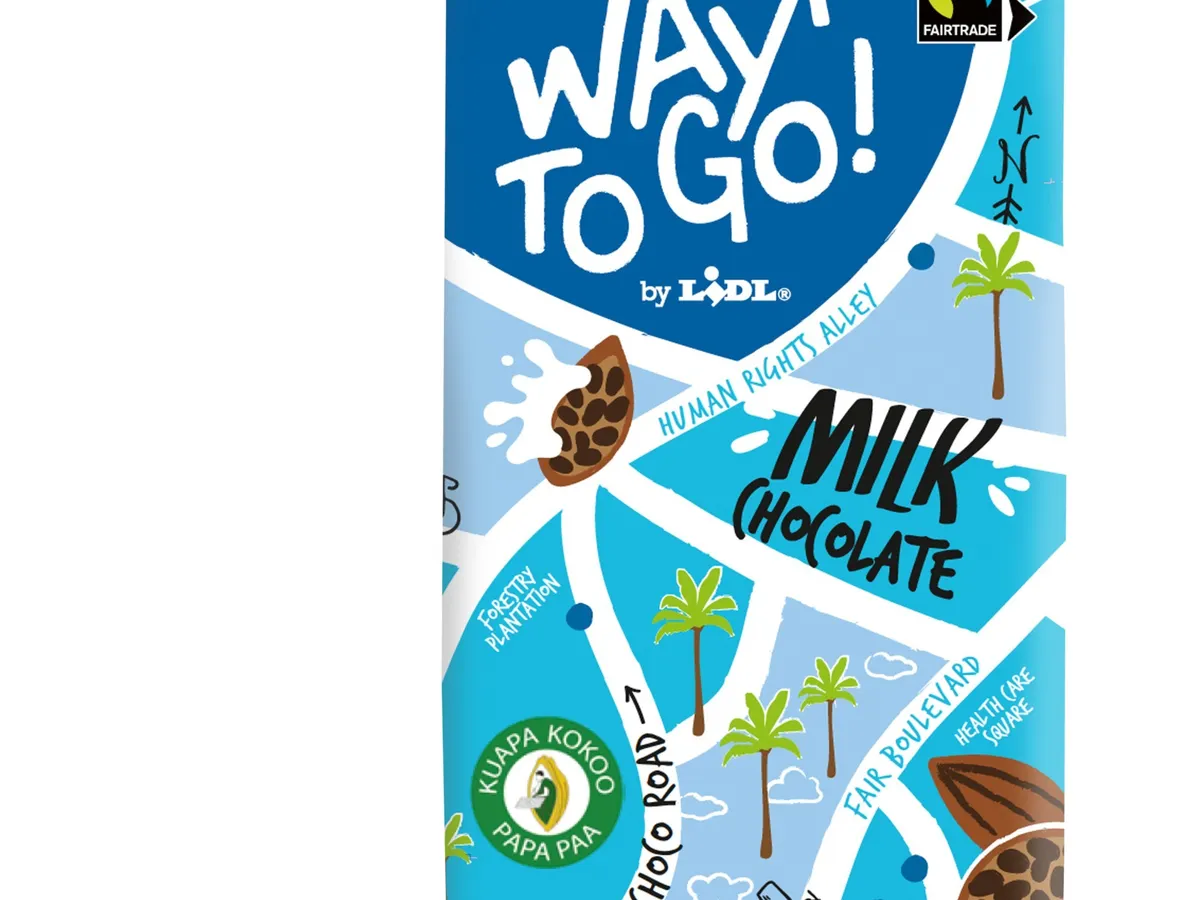 Lidl launches ethically sourced, private label chocolate bar