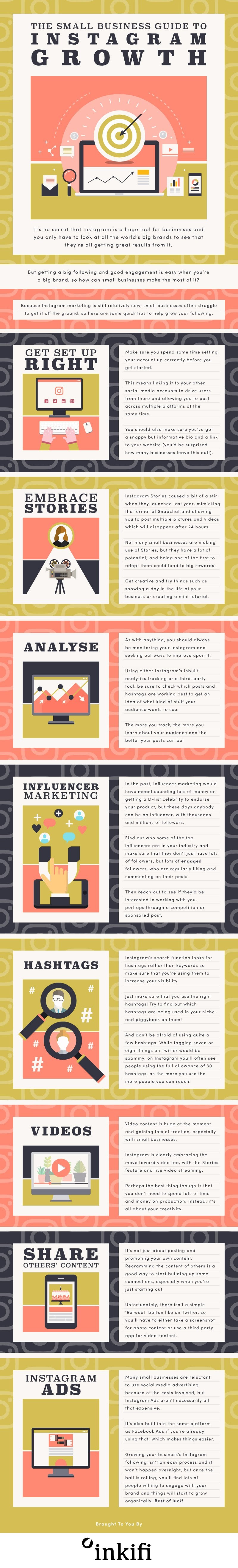 The Small Business Guide to Instagram Growth [Infographic] | Social Media Today