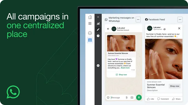 WhatsApp ads in Ads Manager
