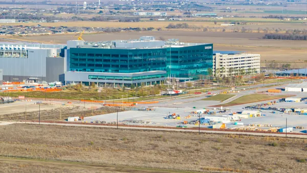 construction of a Samsung semiconductor fabrication plant in Austin, Texas