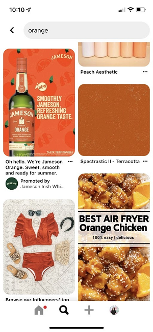 Pinterest color takeover