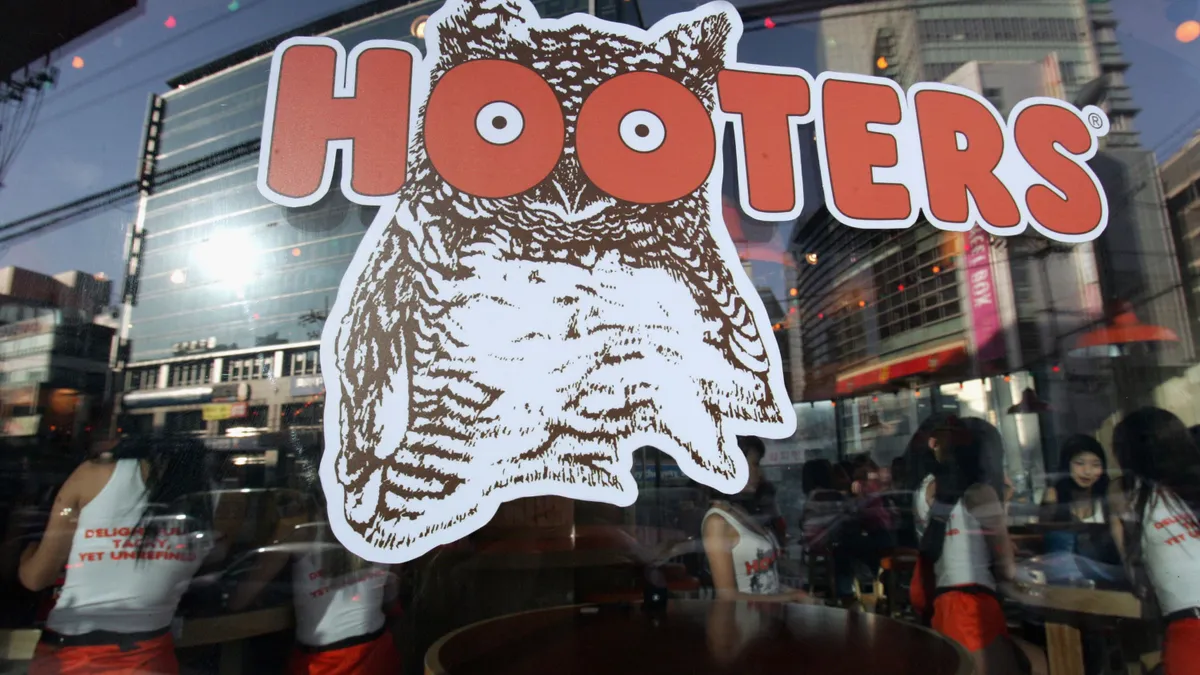 A shot of Hooters South Korea