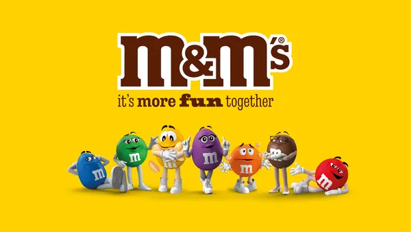 M&M's brand platform art