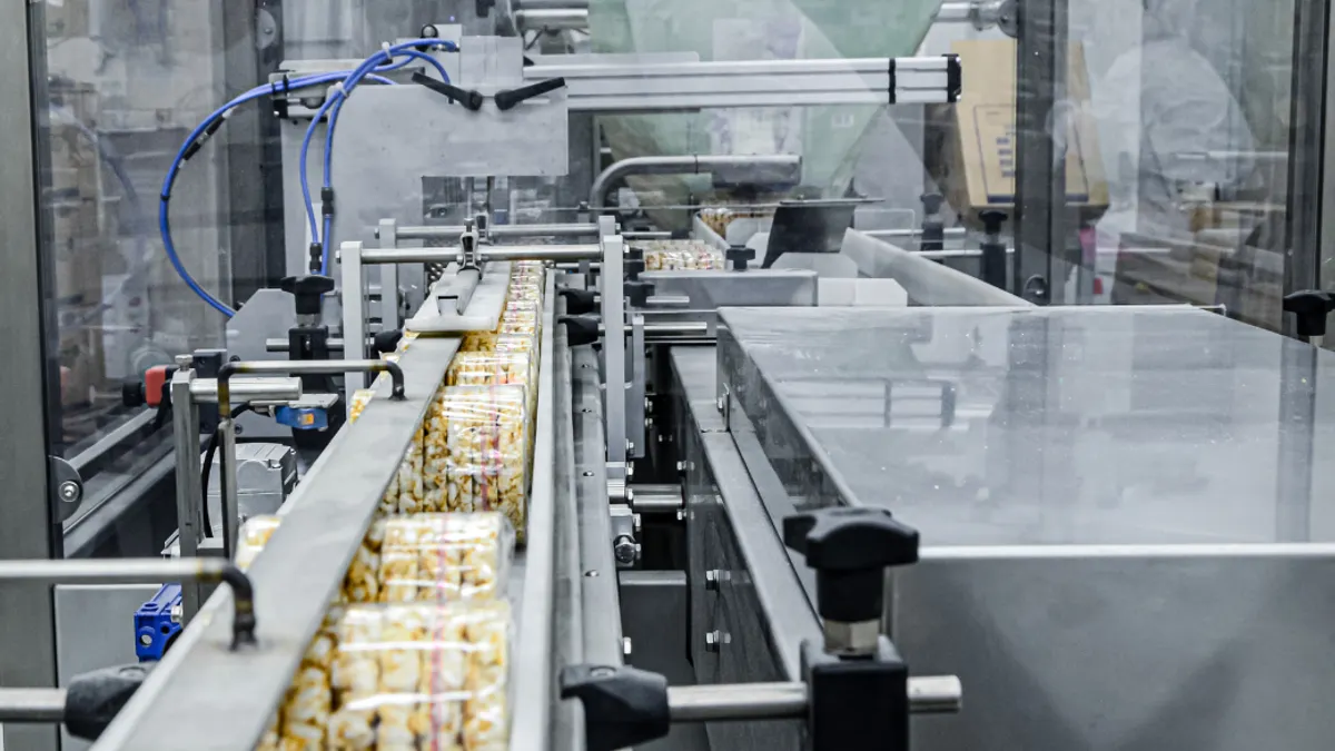 Factory food production line