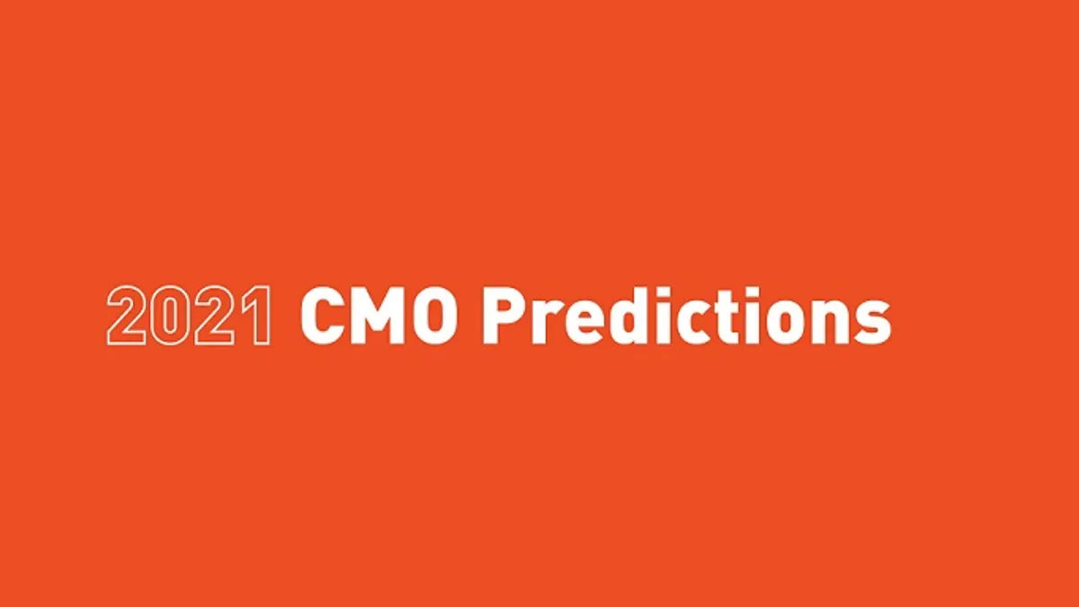 CMO Predictions 2021