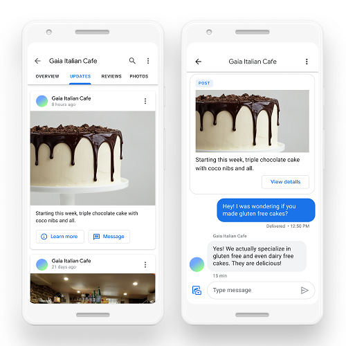 Google business posts