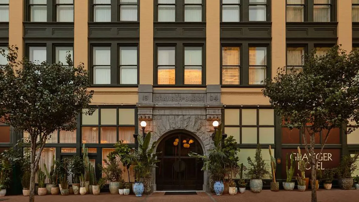 Marriott's Design Hotels opened The Granger Hotel Gaslamp Quarter in San Diego, California.