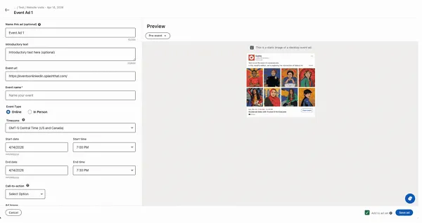 LinkedIn Perluas Promosi Acara Off-Platform untuk Webinar dan Event Lainnya