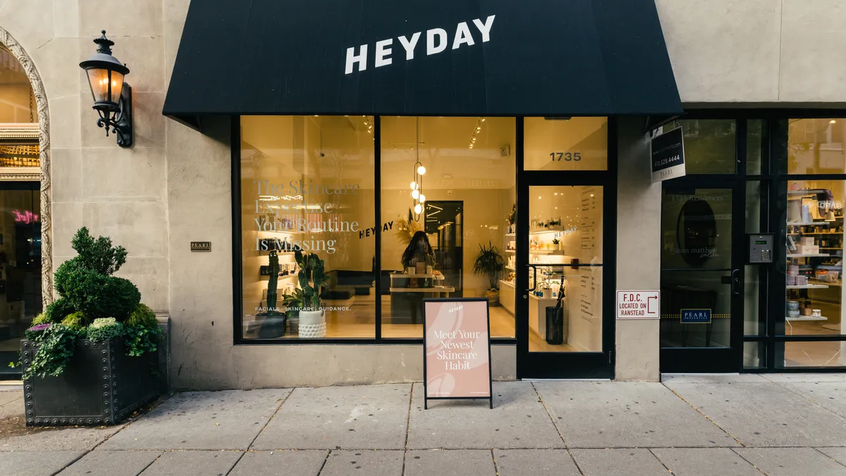 A Heyday storefront