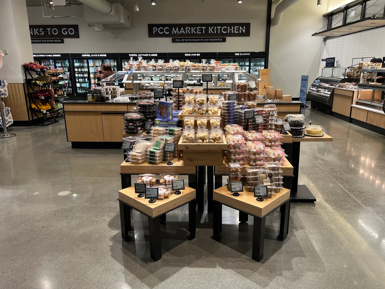 The bakery section of PCC Corner Market