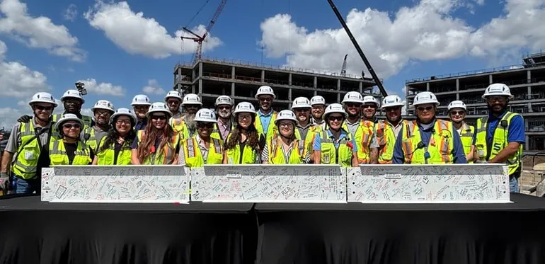 Skanska tops out $435M Florida hospital project