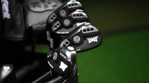 A view of PXG golf clubs at the PXG x Nick Jonas at TRENDYGOLF USA event held Nov. 17, 2022 in El Segundo, California.
