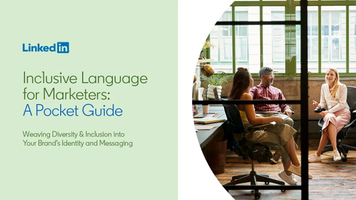 LinkedIn Inclusive Language guide