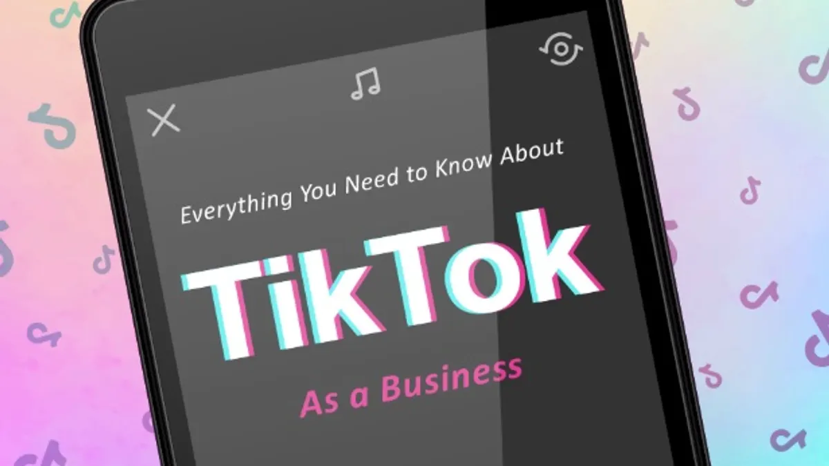 TikTok business infographic