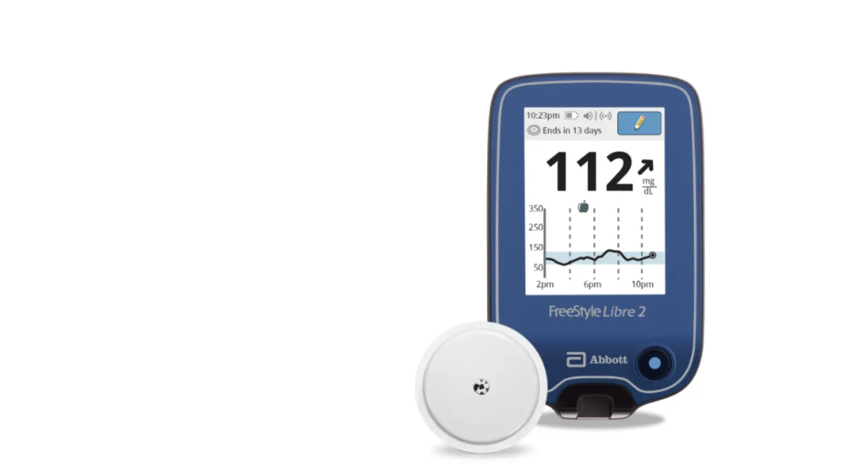 Abbott FreeStyle Libre 2 iCGM device for people with diabetes