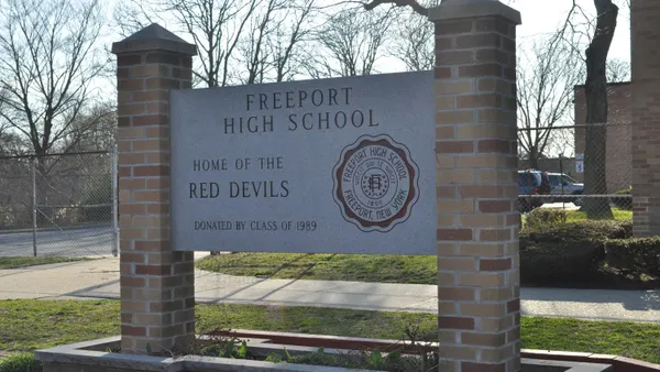 Freeport High School on Long Island in New York