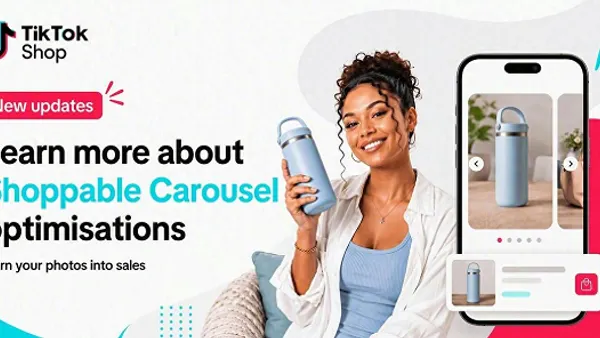 TikTok shoppable carousel