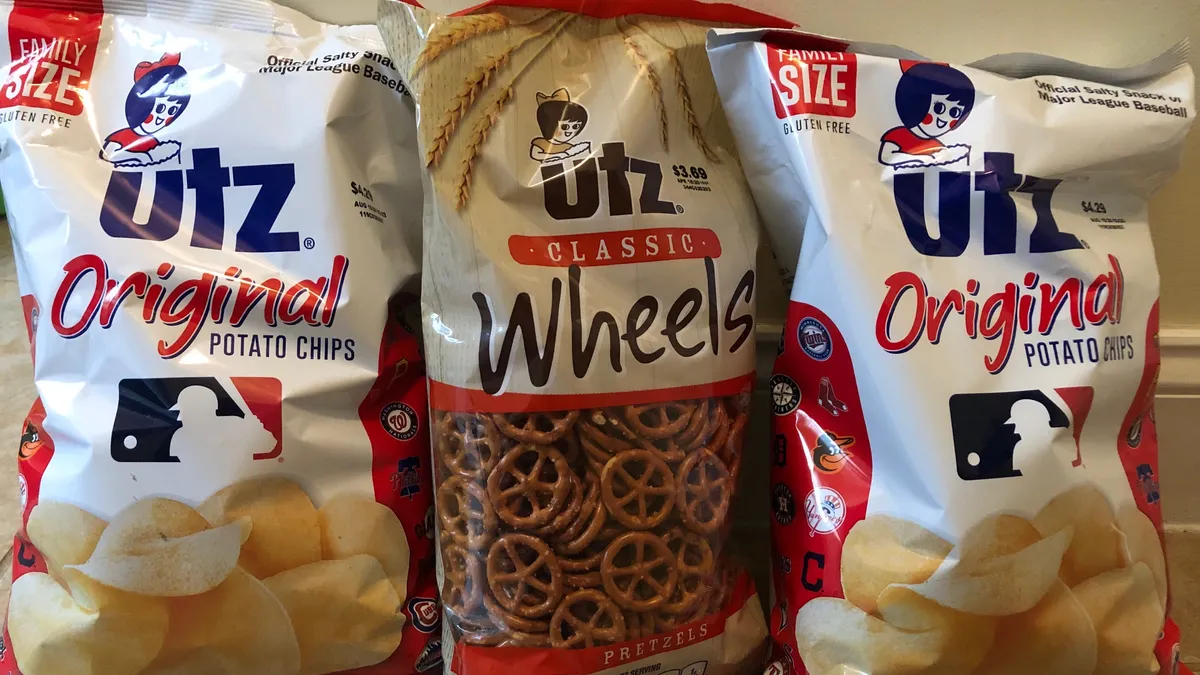 Utz chips and pretzels