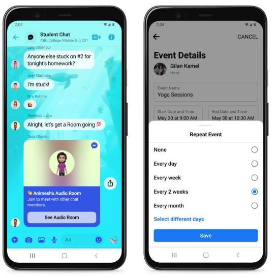 Facebook groups update