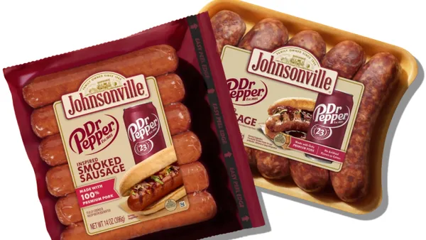 Johnsonville's Dr Pepper sausages