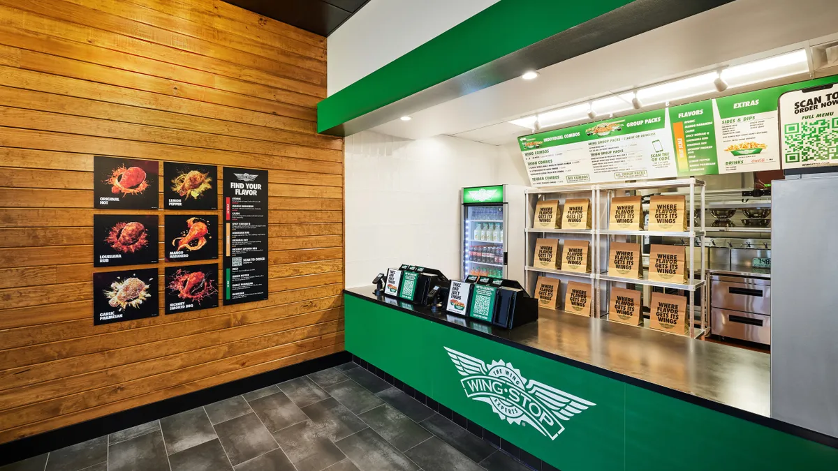 Wingstop's new Dallas location will serve as a laboratory for new restaurant layouts.