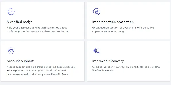 Meta Verified for Business