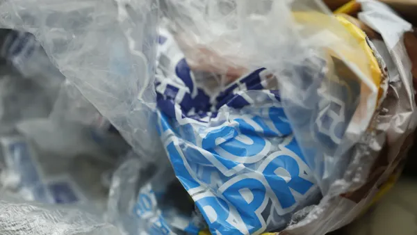 Plastic film packaging