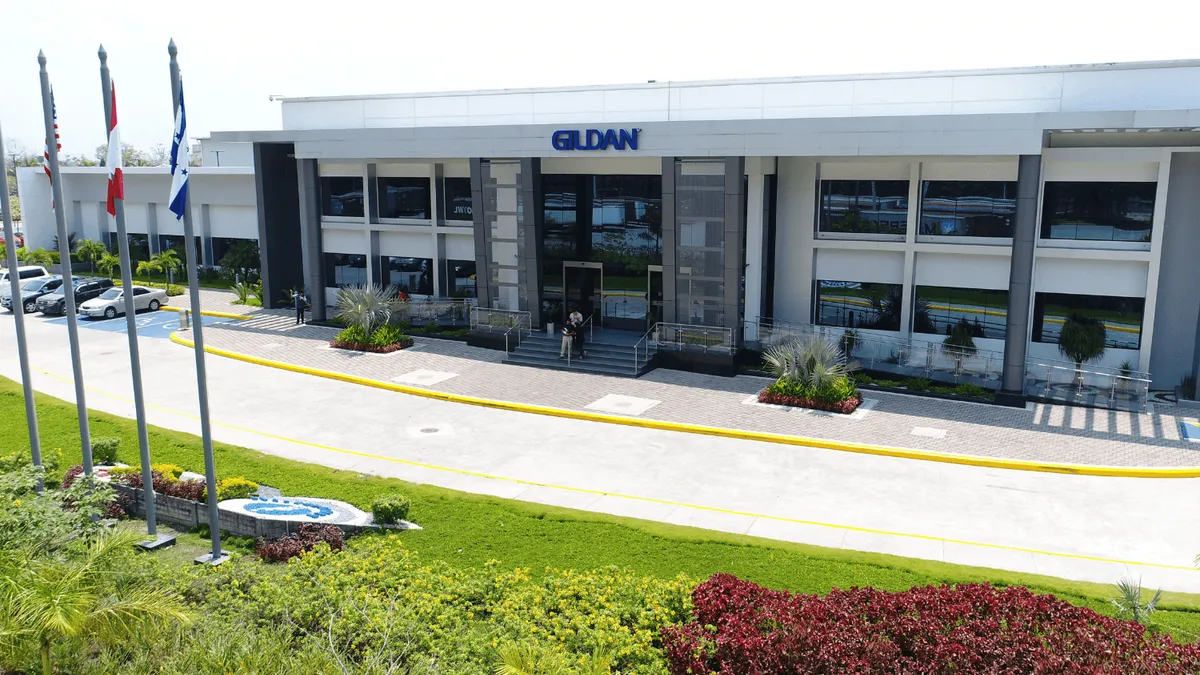 The exterior of Gildan Activewear's headquarters