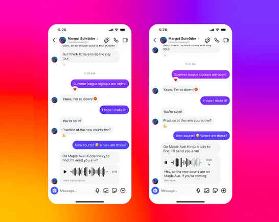 #
                Instagram Provides New DM Choices, Together with Voice Clip Transcription
