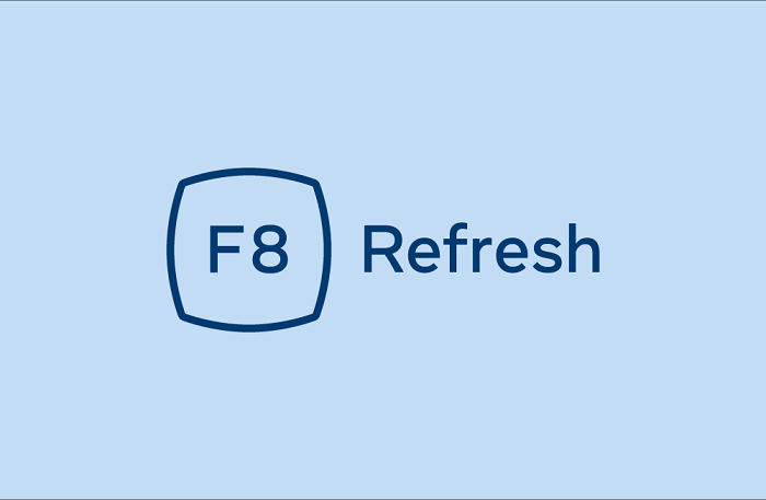 Facebook F8 Refresh logo