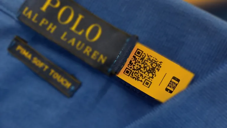 美品✨ Ralph Lauren 2023 テーラードジャケットQRタグ Ralph Lauren launches digital IDs to authenticate merchandise