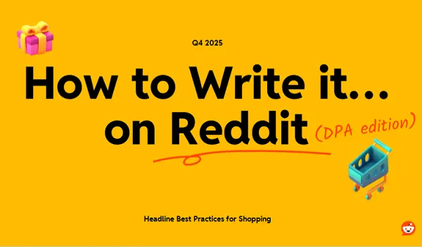 Reddit Outlines Direct Product Ads Tips
