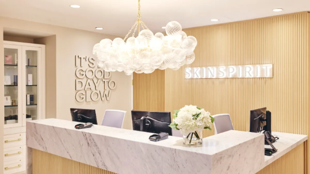 A SkinSpirit at the Nordstrom flagship in New York City.