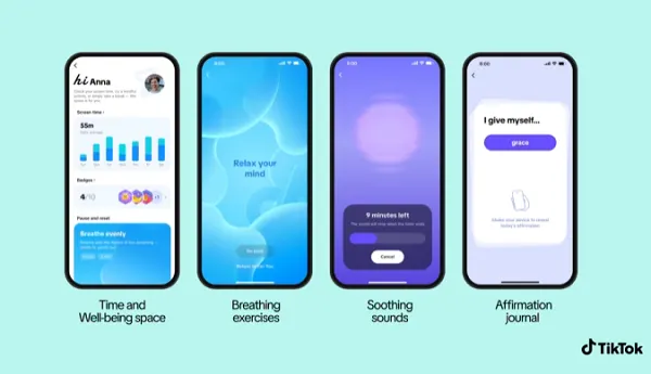TikTok Adds New Mental Health and Well-Being Resources In-App