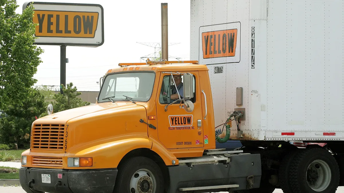 Yellow trucking firm