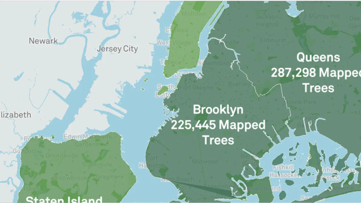 New York City Tree Map